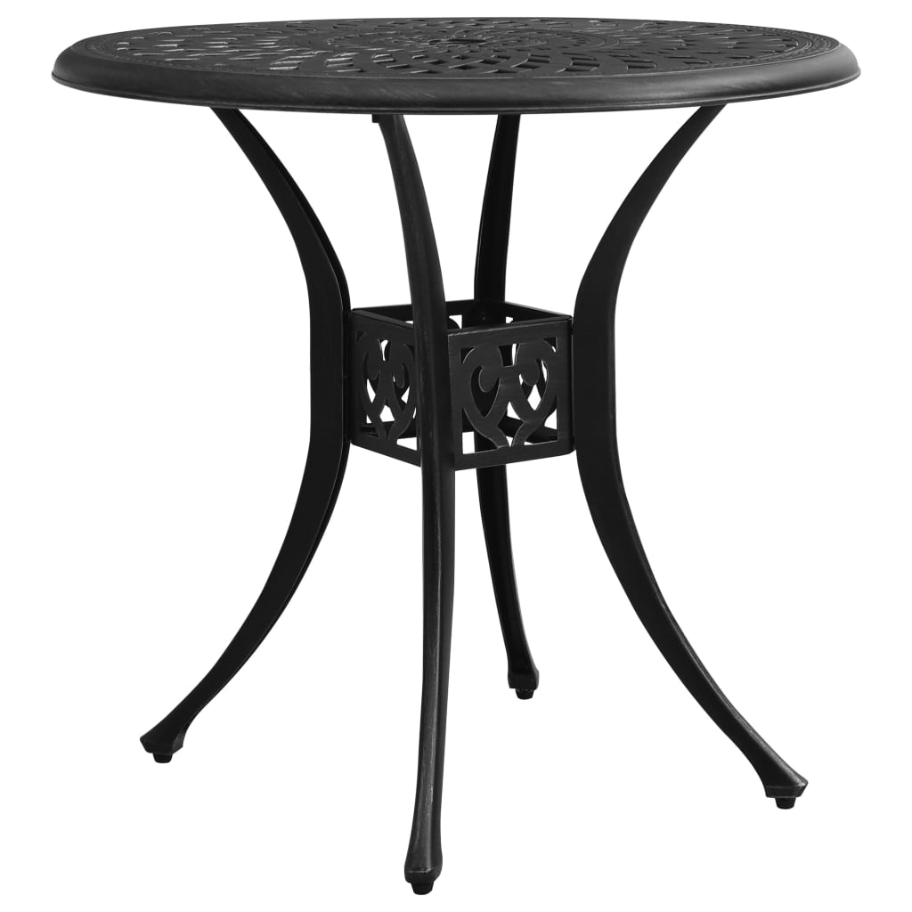 3-delige Bistroset gietaluminium zwart is nu te koop bij PeponiXL, paradijselijk wonen!