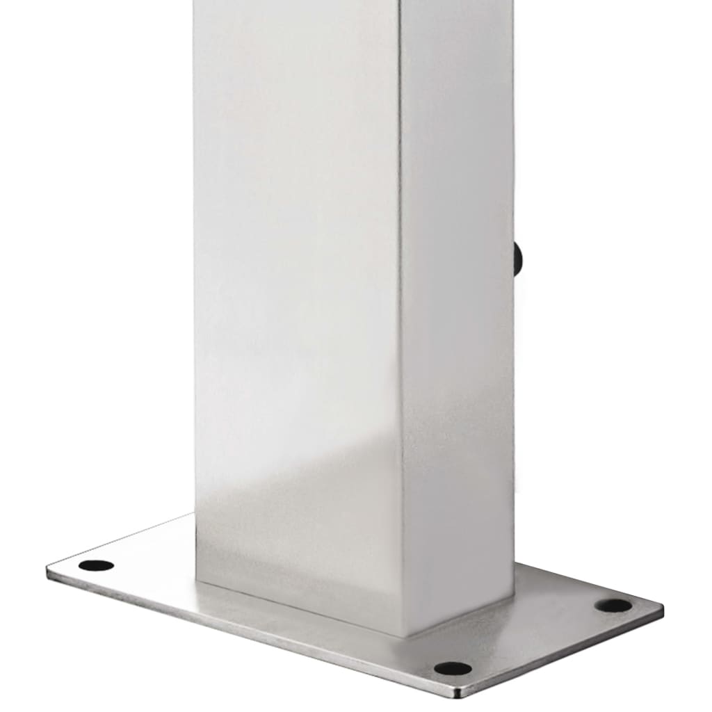 Buitendouche met grijze basis 225 cm roestvrij staal is nu te koop bij PeponiXL, paradijselijk wonen!