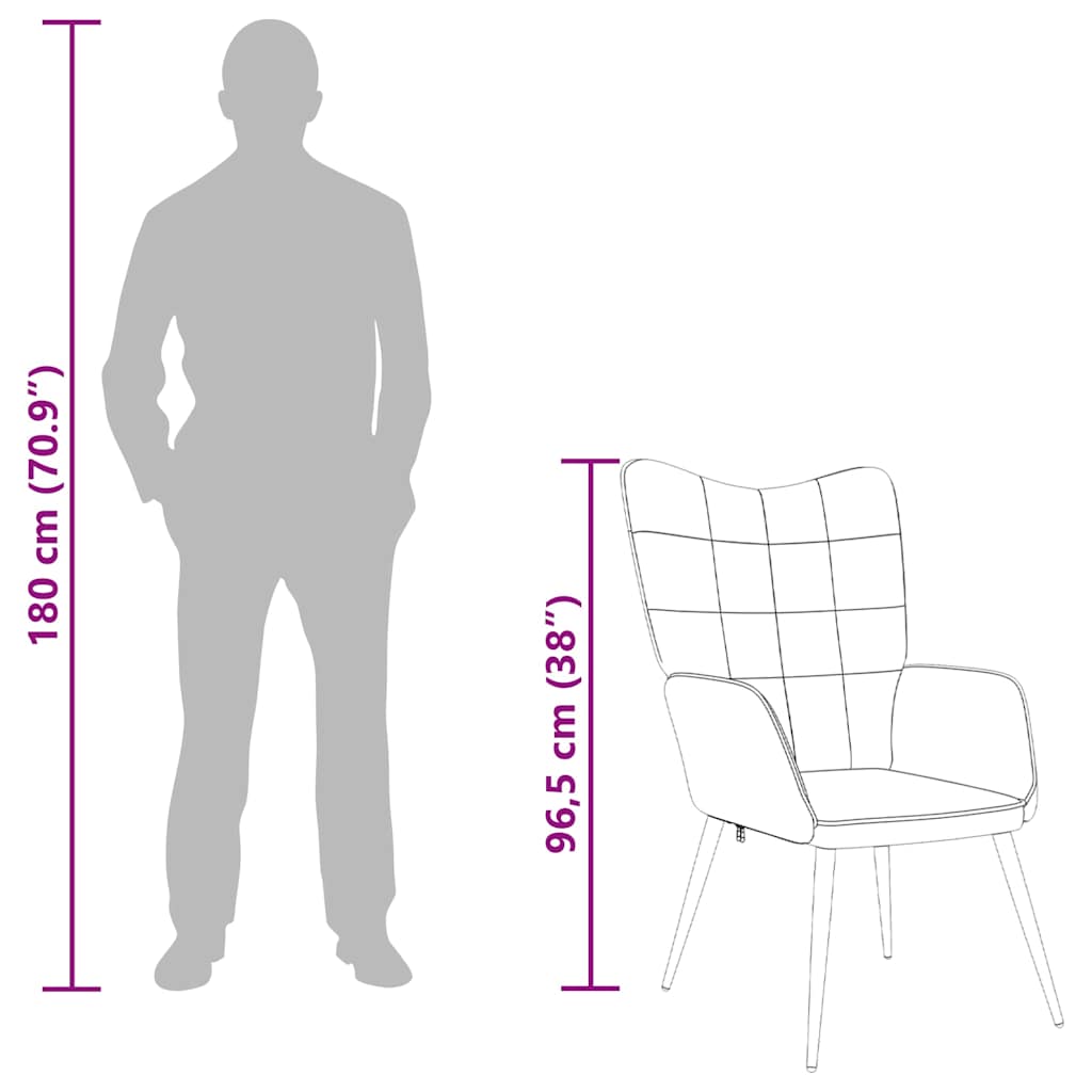 Relaxstoel stof taupe is nu te koop bij PeponiXL, paradijselijk wonen!