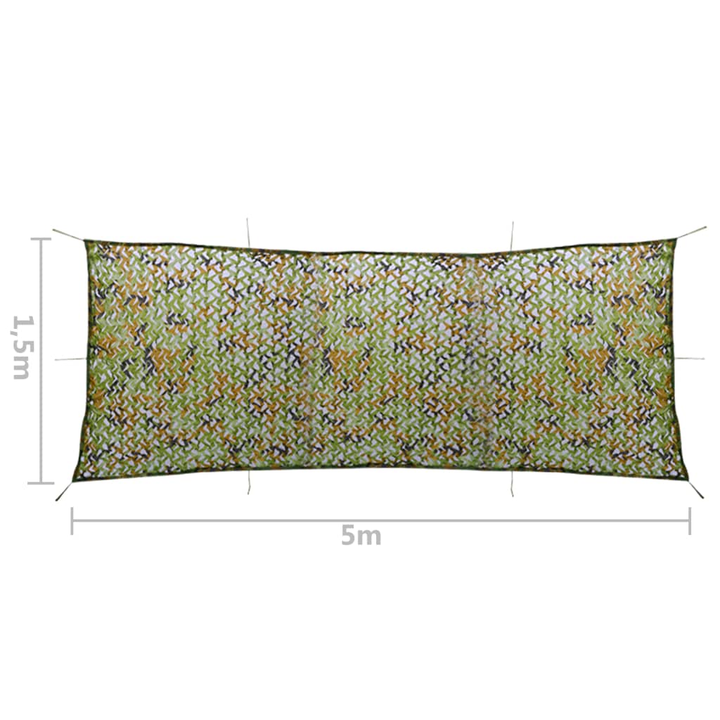 Camouflagenet met opbergtas 1,5x5 m groen is nu te koop bij PeponiXL, paradijselijk wonen!