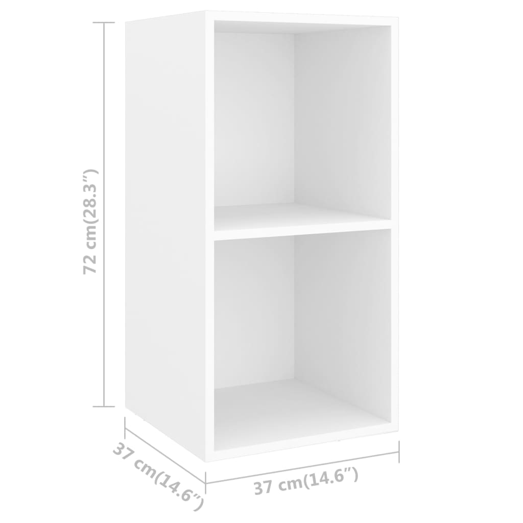 5-delige Tv-meubelset bewerkt hout wit is nu te koop bij PeponiXL, paradijselijk wonen!