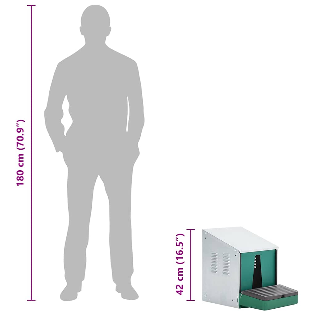 Nestkast voor pluimvee Nestomatic met opvangbak is nu te koop bij PeponiXL, paradijselijk wonen!