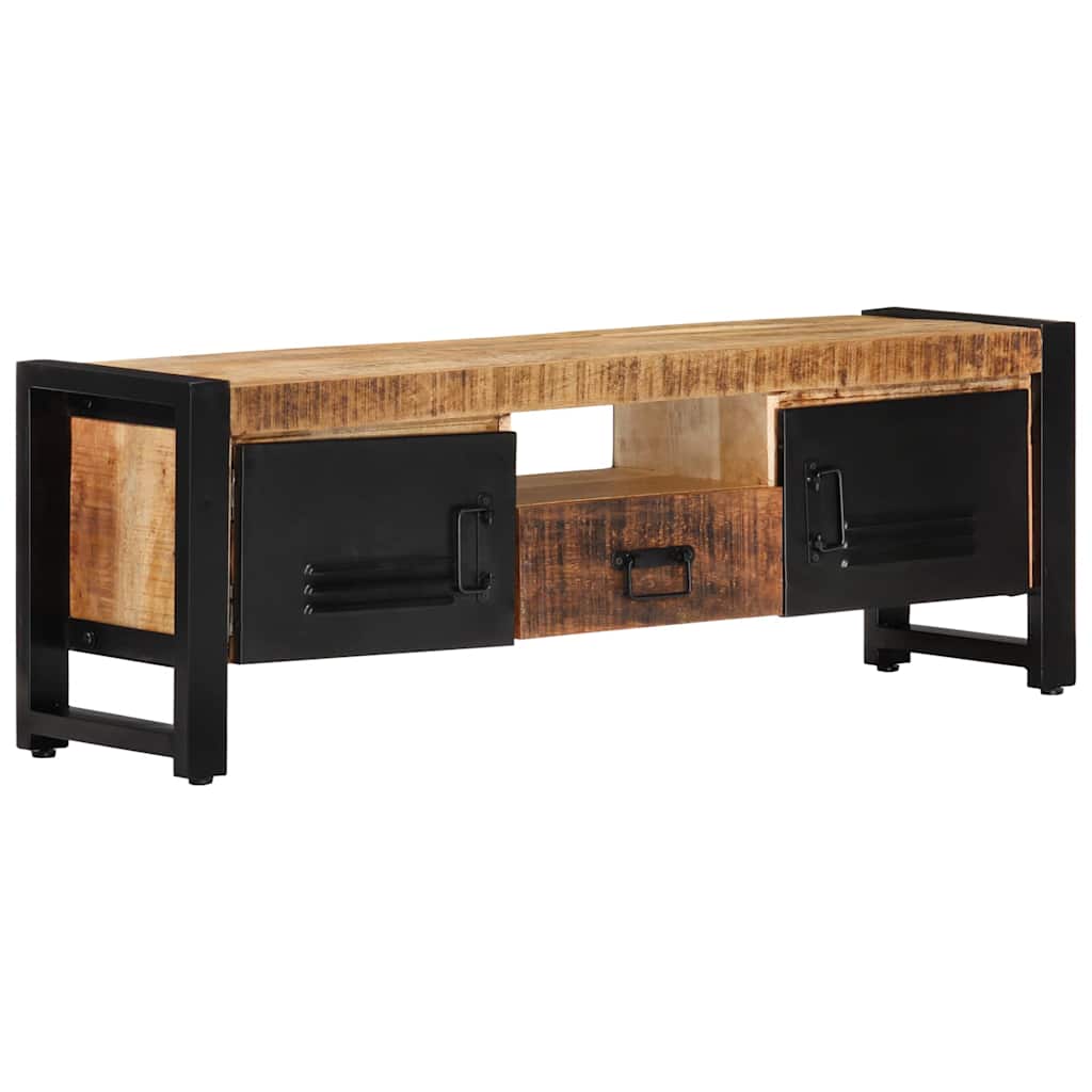 Tv-meubel 120x30x40 cm massief mangohout is nu te koop bij PeponiXL, paradijselijk wonen!