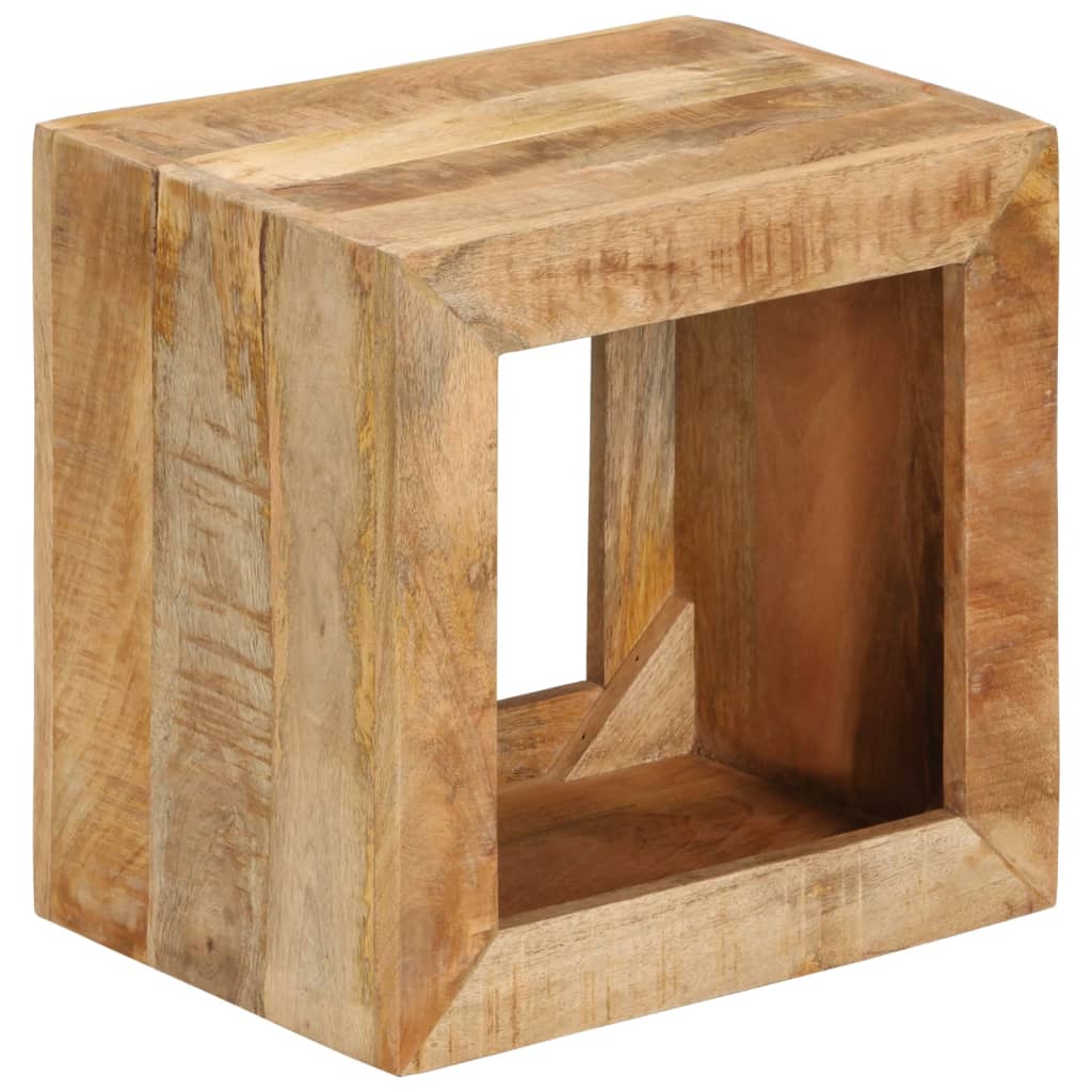 Kruk 40x30x40 cm massief mangohout is nu te koop bij PeponiXL, paradijselijk wonen!