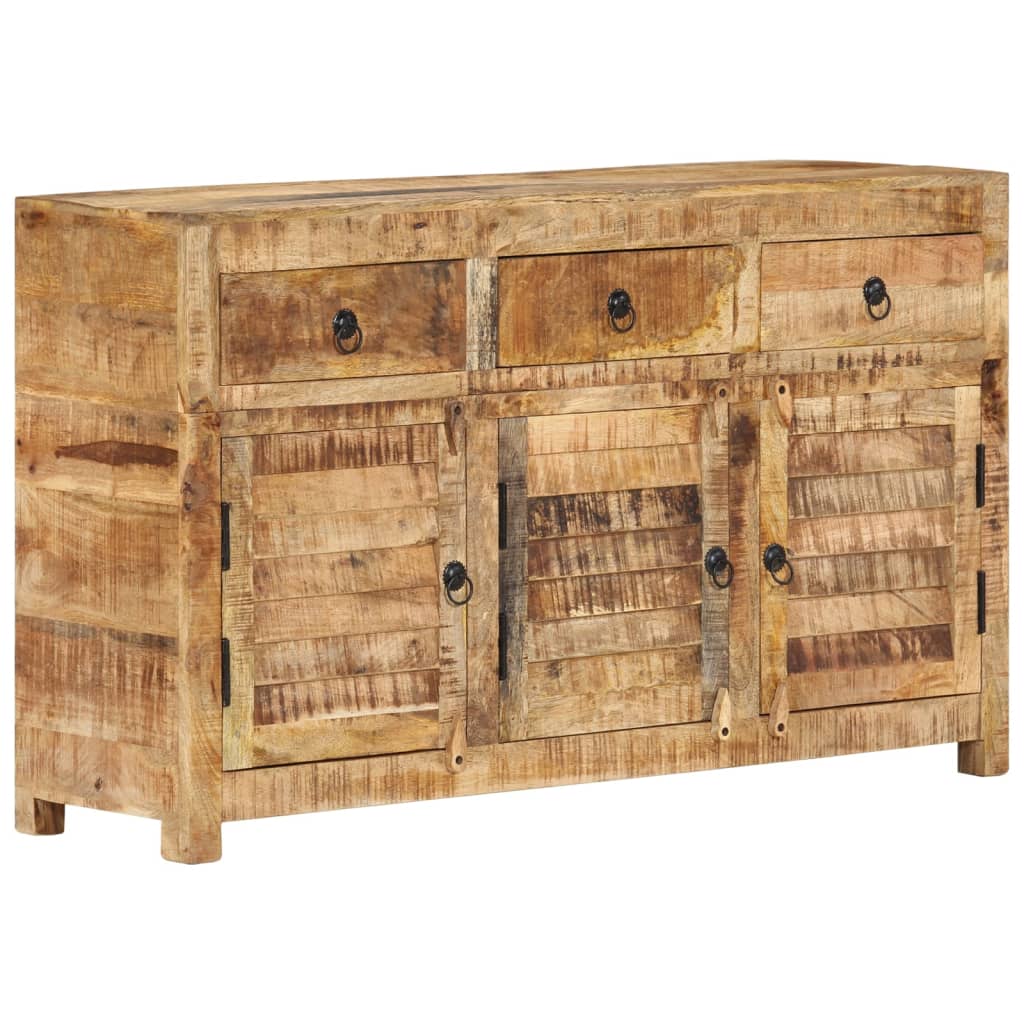 Dressoir 110x30x65 cm massief mangohout is nu te koop bij PeponiXL, paradijselijk wonen!