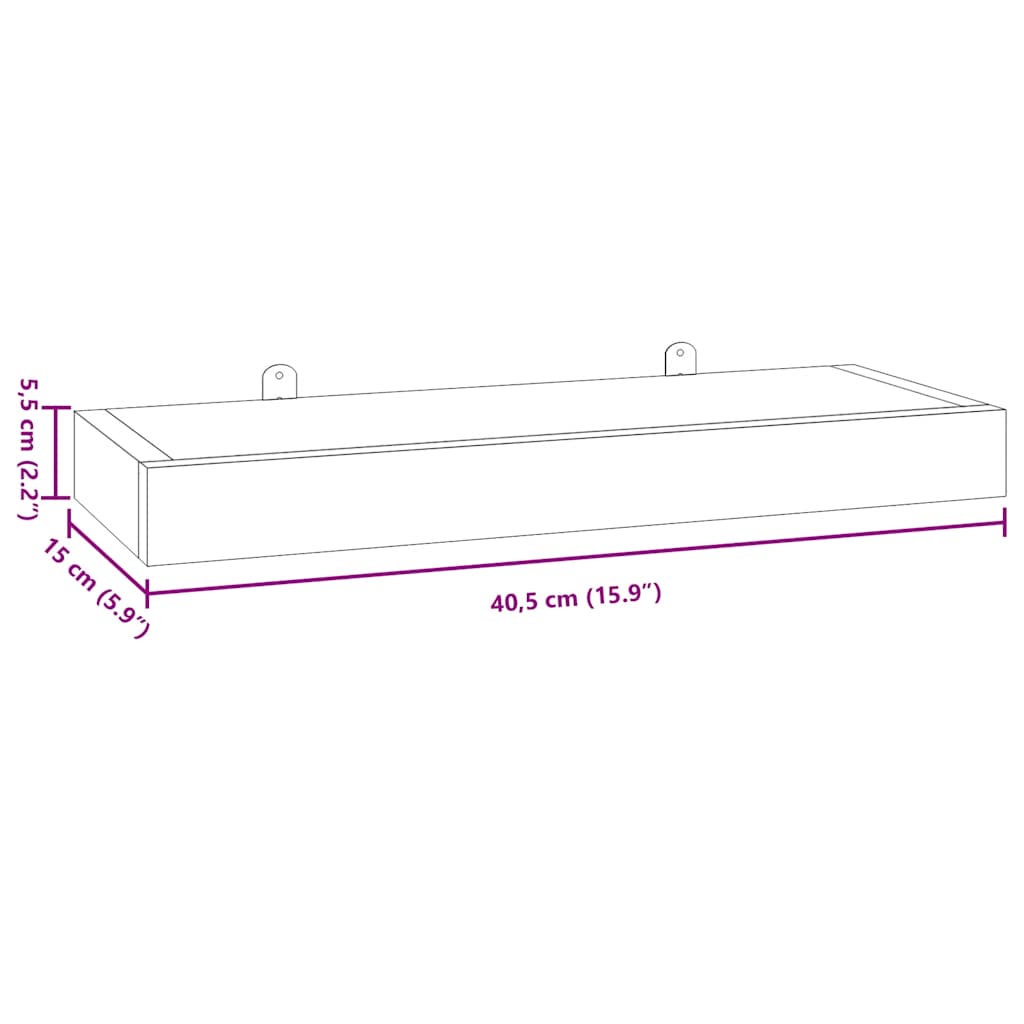 Wandschappen 2 st 40x15x4 cm massief teakhout is nu te koop bij PeponiXL, paradijselijk wonen!