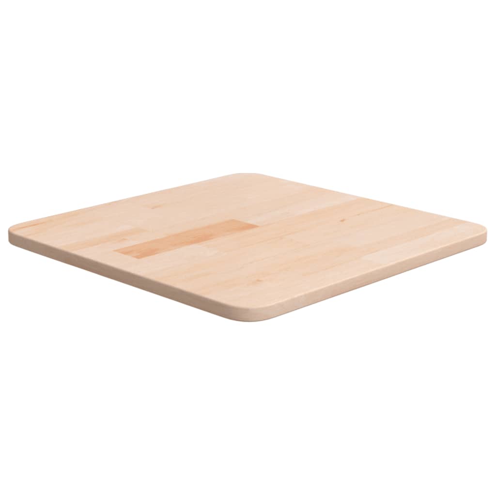 Tafelblad vierkant 40x40x1,5 cm onbehandeld massief eikenhout Tafelblad vierkant 40x40x1,5 cm onbehandeld massief eikenhout