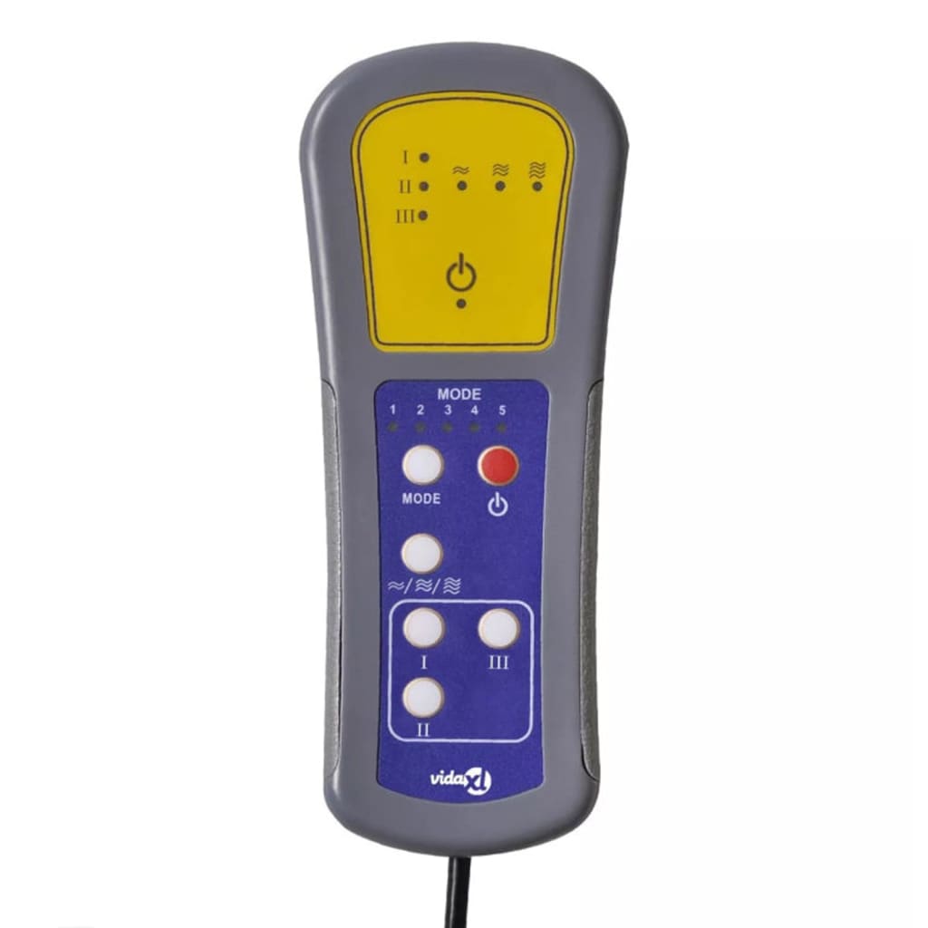 Massagestoel elektrisch kunstleer zwart is nu te koop bij PeponiXL, paradijselijk wonen!