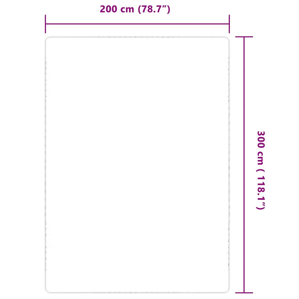 Vloerkleed met latex onderkant 200x300 cm jute is nu te koop bij PeponiXL, paradijselijk wonen!