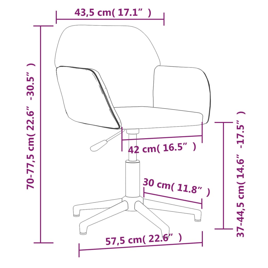 Eetkamerstoelen draaibaar 2 st stof wijnrood is nu te koop bij PeponiXL, paradijselijk wonen!