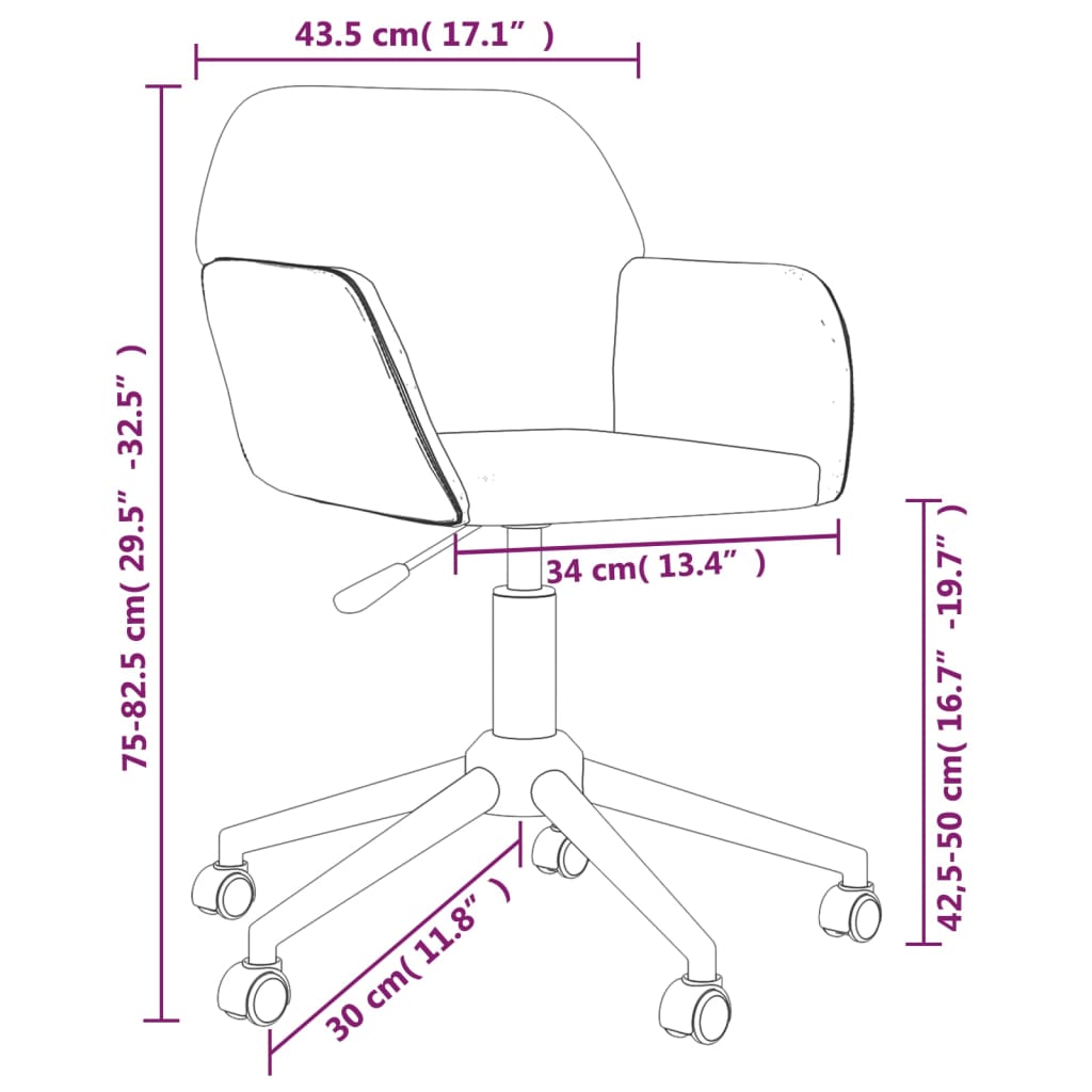Eetkamerstoelen draaibaar 2 st stof zwart is nu te koop bij PeponiXL, paradijselijk wonen!