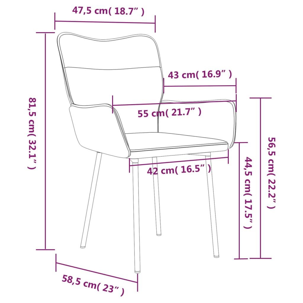 Eetkamerstoelen 2 st fluweel donkergroen is nu te koop bij PeponiXL, paradijselijk wonen!