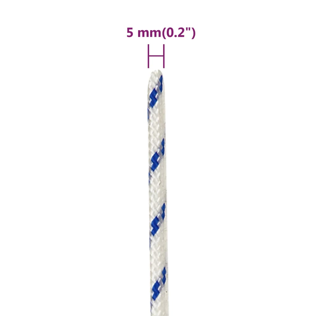 Boot touw 5 mm 100 m polypropyleen wit is nu te koop bij PeponiXL, paradijselijk wonen!