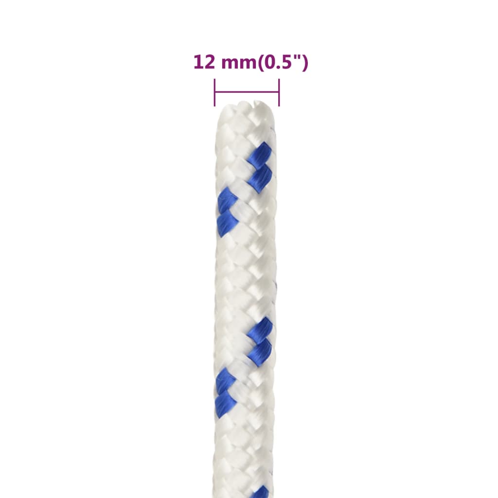 Boot touw 12 mm 25 m polypropyleen wit is nu te koop bij PeponiXL, paradijselijk wonen!