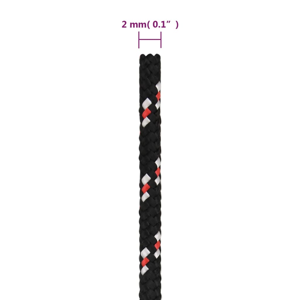 Boot touw 2 mm 500 m polypropyleen zwart is nu te koop bij PeponiXL, paradijselijk wonen!