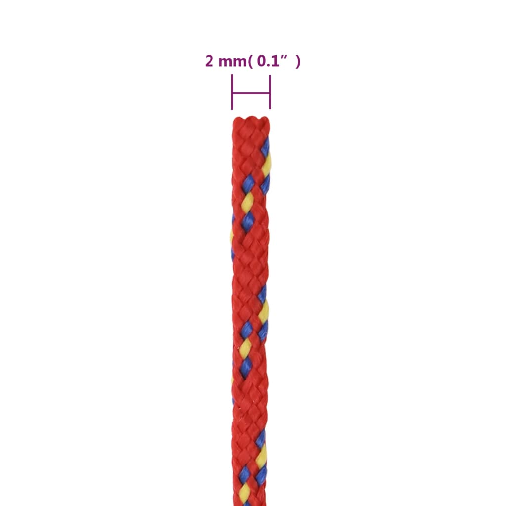 Boottouw 2 mm 500 m polypropyleen rood is nu te koop bij PeponiXL, paradijselijk wonen!