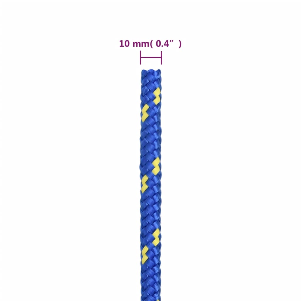 Boottouw 10 mm 500 m polypropyleen blauw is nu te koop bij PeponiXL, paradijselijk wonen!