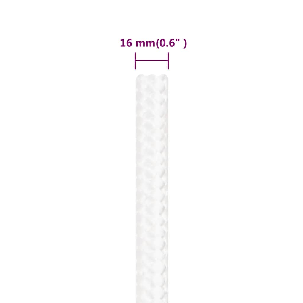 Boottouw 16 mm 100 m polypropyleen volwit is nu te koop bij PeponiXL, paradijselijk wonen!