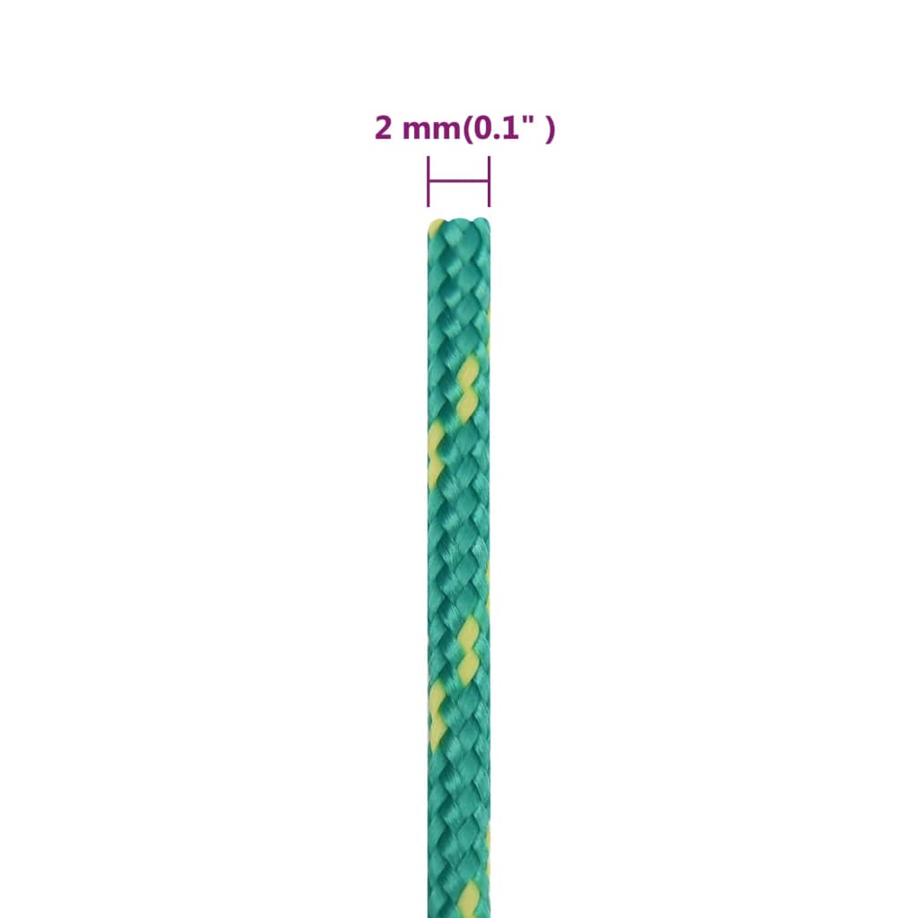 Boottouw 2 mm 25 m polypropyleen groen is nu te koop bij PeponiXL, paradijselijk wonen!
