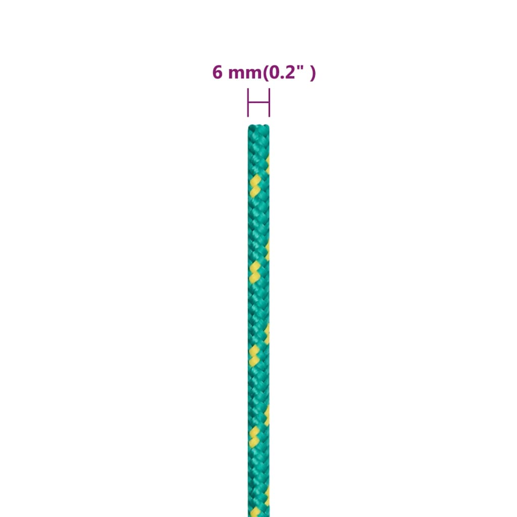 Boottouw 6 mm 100 m polypropyleen groen is nu te koop bij PeponiXL, paradijselijk wonen!