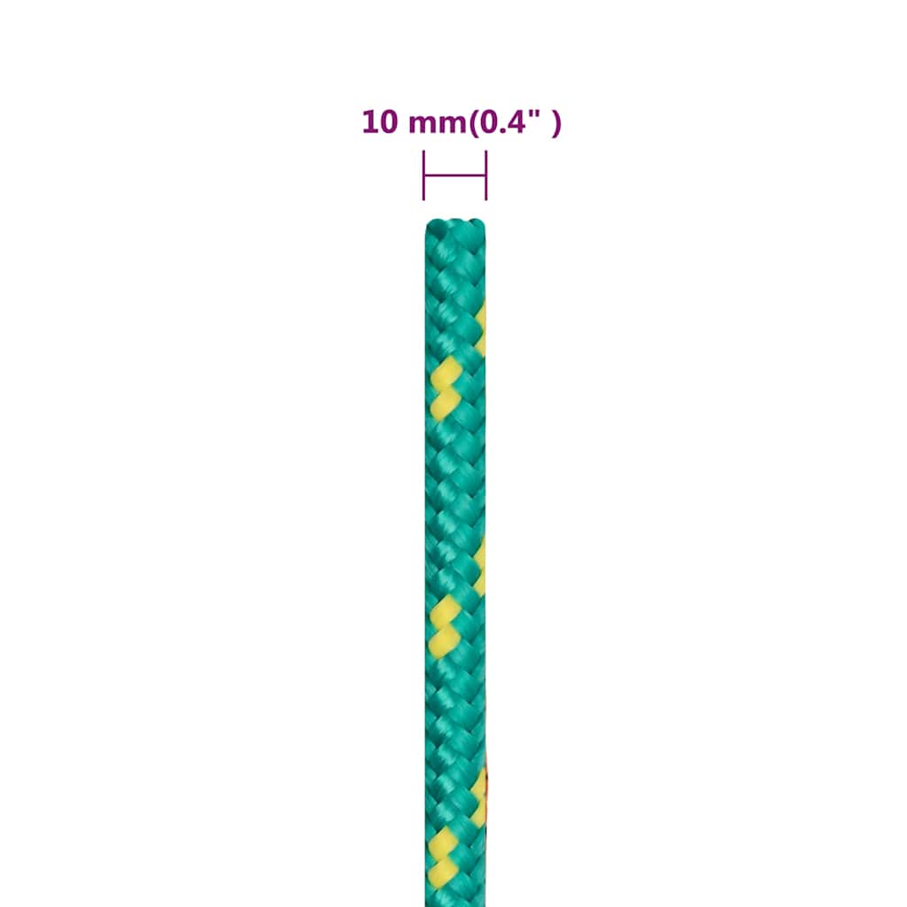 Boottouw 10 mm 50 m polypropyleen groen is nu te koop bij PeponiXL, paradijselijk wonen!