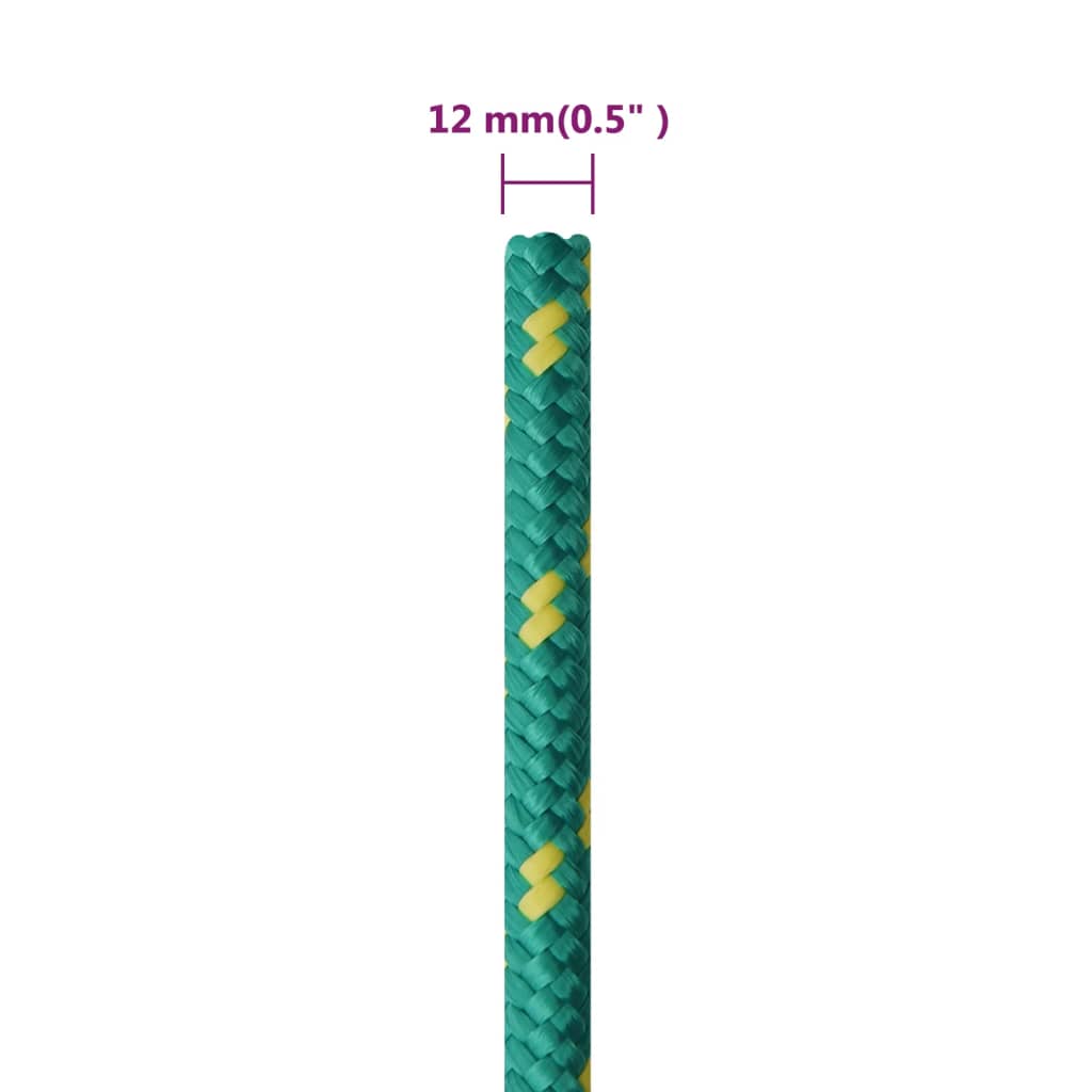 Boottouw 12 mm 250 m polypropyleen groen is nu te koop bij PeponiXL, paradijselijk wonen!