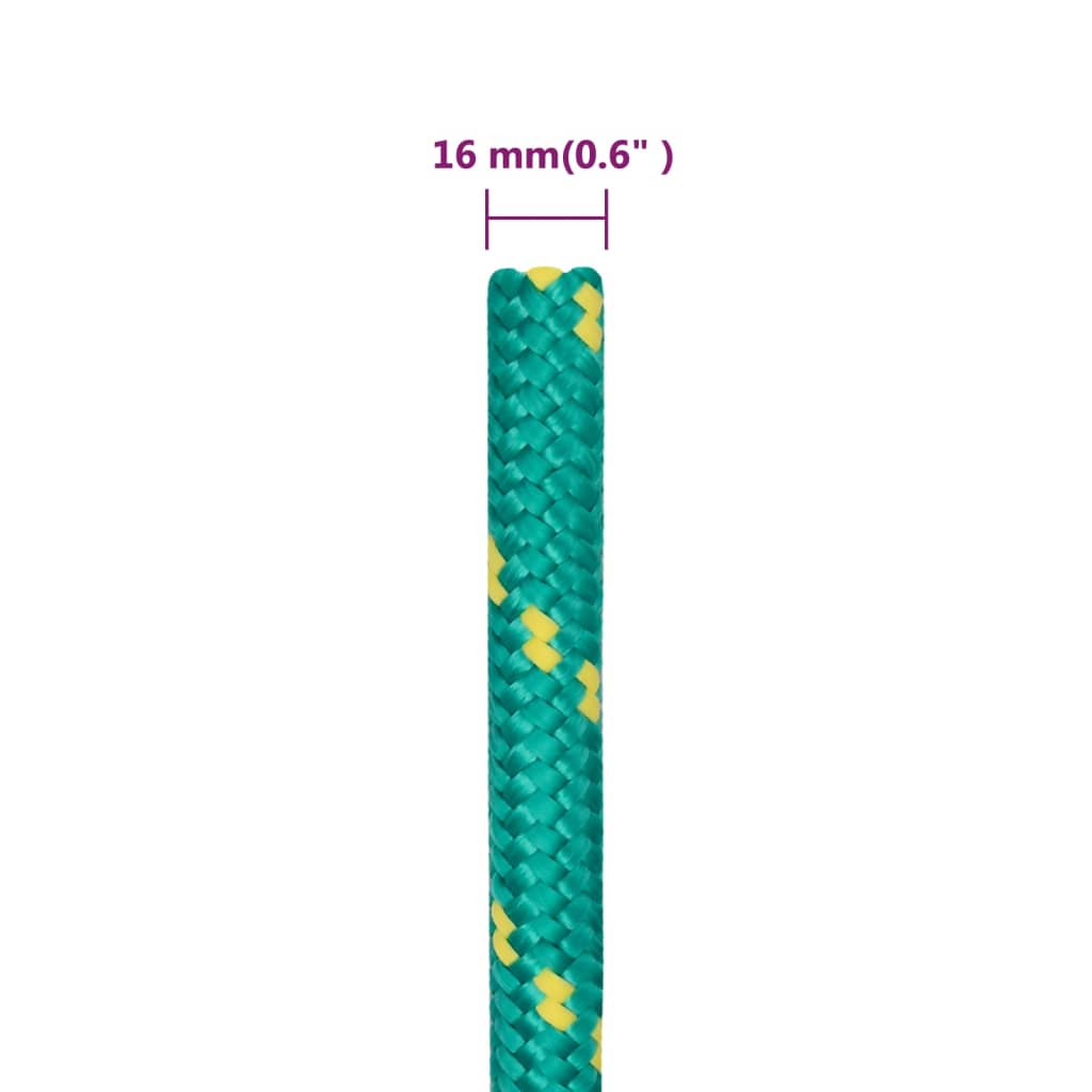 Boottouw 16 mm 250 m polypropyleen groen is nu te koop bij PeponiXL, paradijselijk wonen!