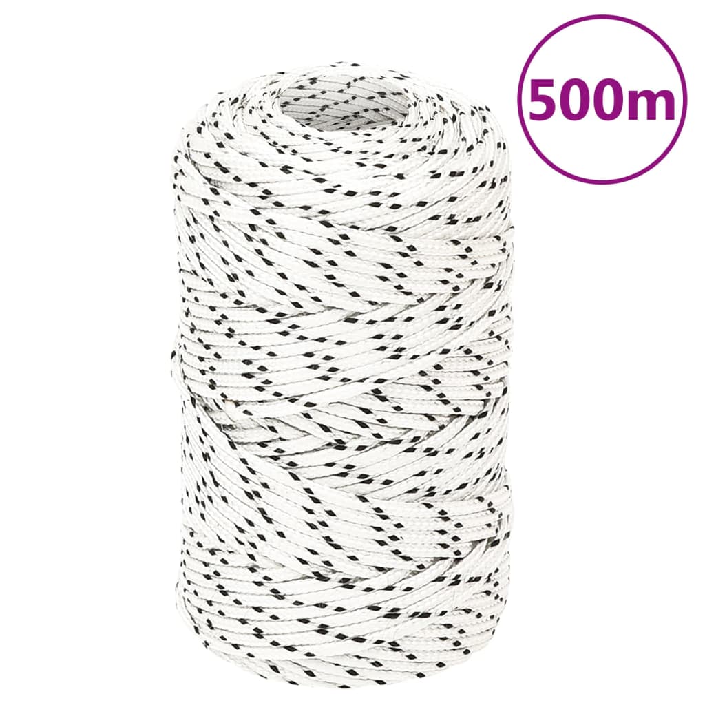 Boottouw gevlochten 2 mm x 500 m polyester wit is nu te koop bij PeponiXL, paradijselijk wonen!