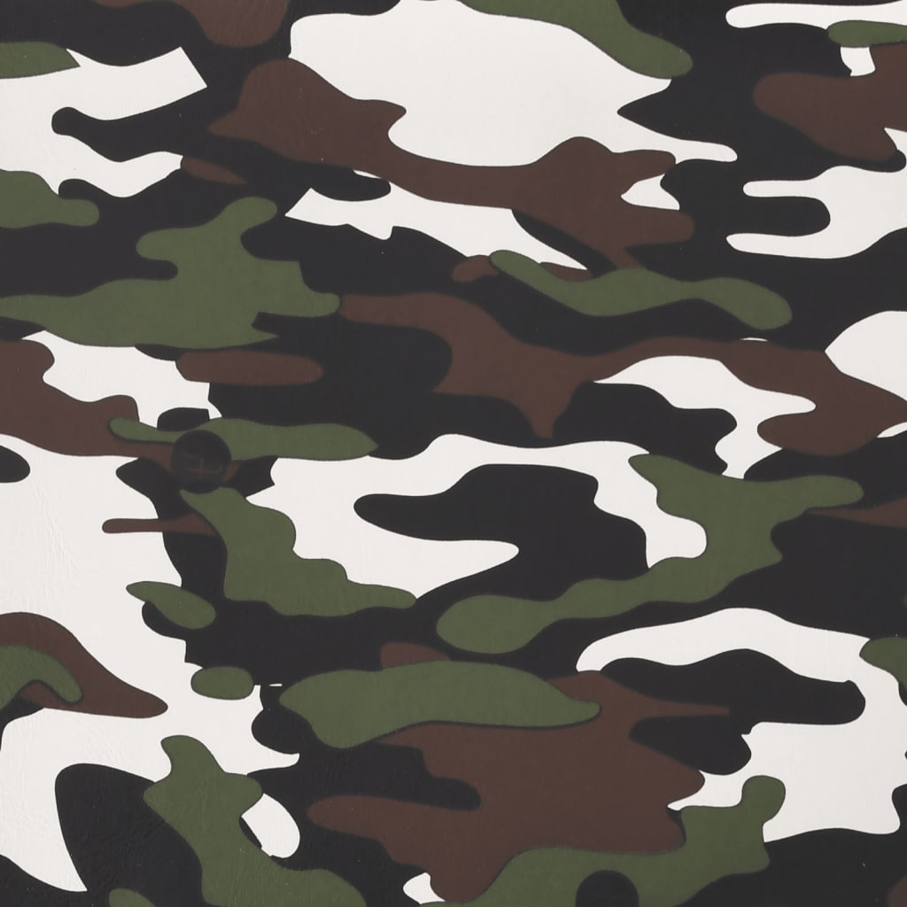 Massage gamestoel kunstleer camouflage en zwart is nu te koop bij PeponiXL, paradijselijk wonen!
