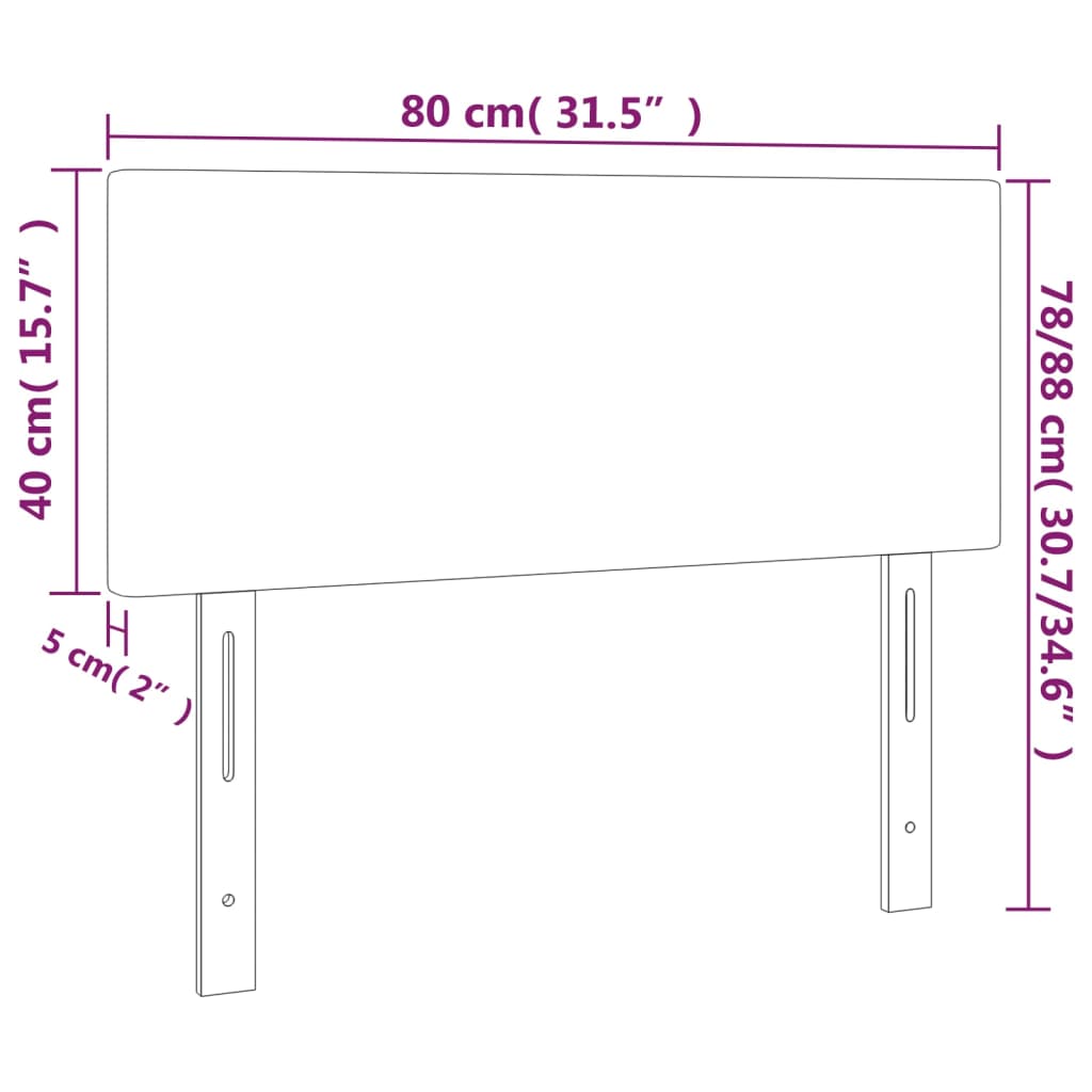 Hoofdbord 80x5x78/88 cm fluweel zwart is nu te koop bij PeponiXL, paradijselijk wonen!