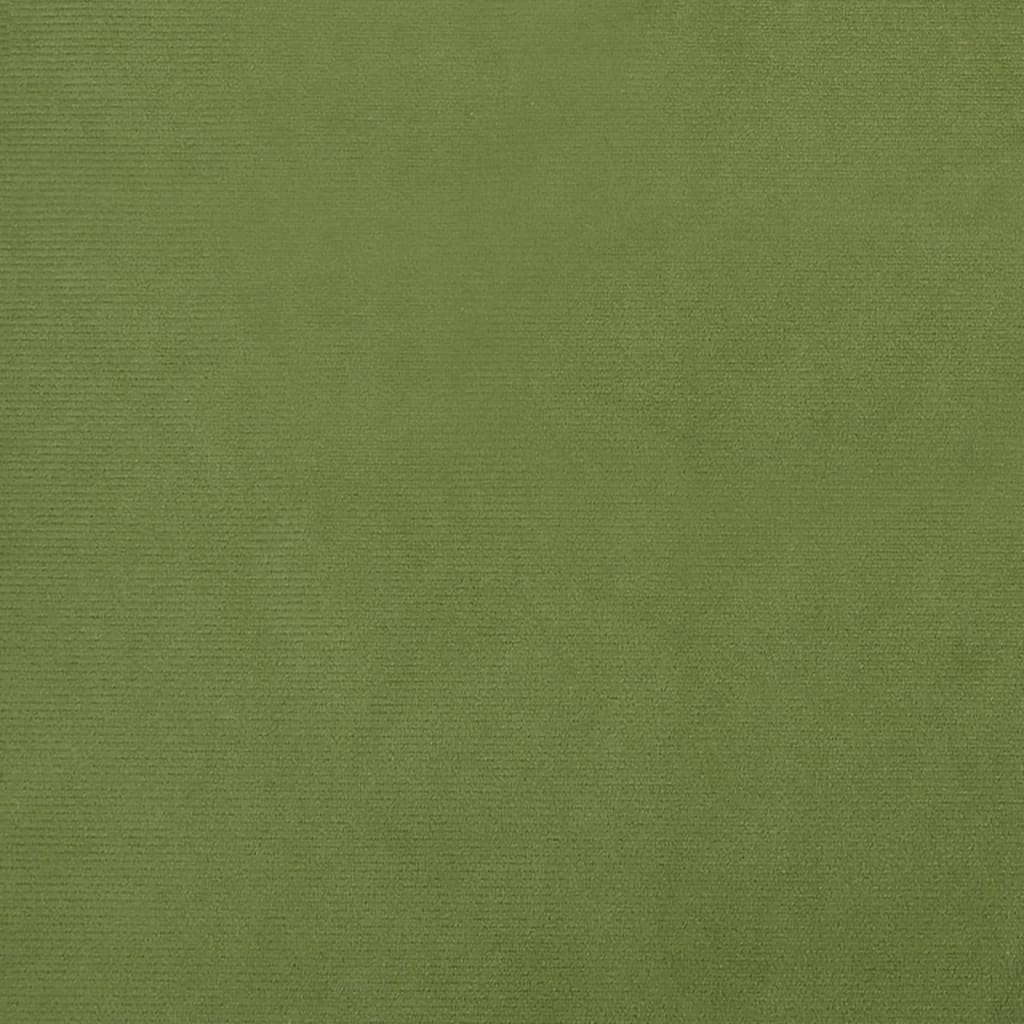 Schommelstoel met oorleuning lichtgroen fluweel massief hout is nu te koop bij PeponiXL, paradijselijk wonen!