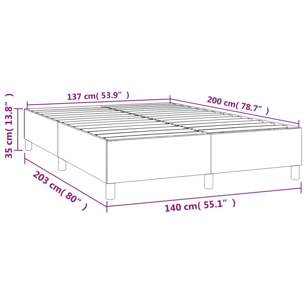 Boxspring bed 140x200 cm fluweel donkergroen is nu te koop bij PeponiXL, paradijselijk wonen!