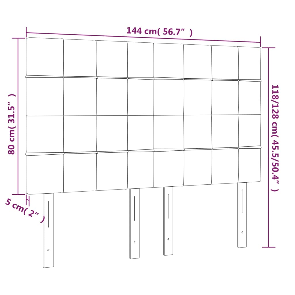 Hoofdbord donkergroen 144x5x118/128 cm fluweel is nu te koop bij PeponiXL, paradijselijk wonen!