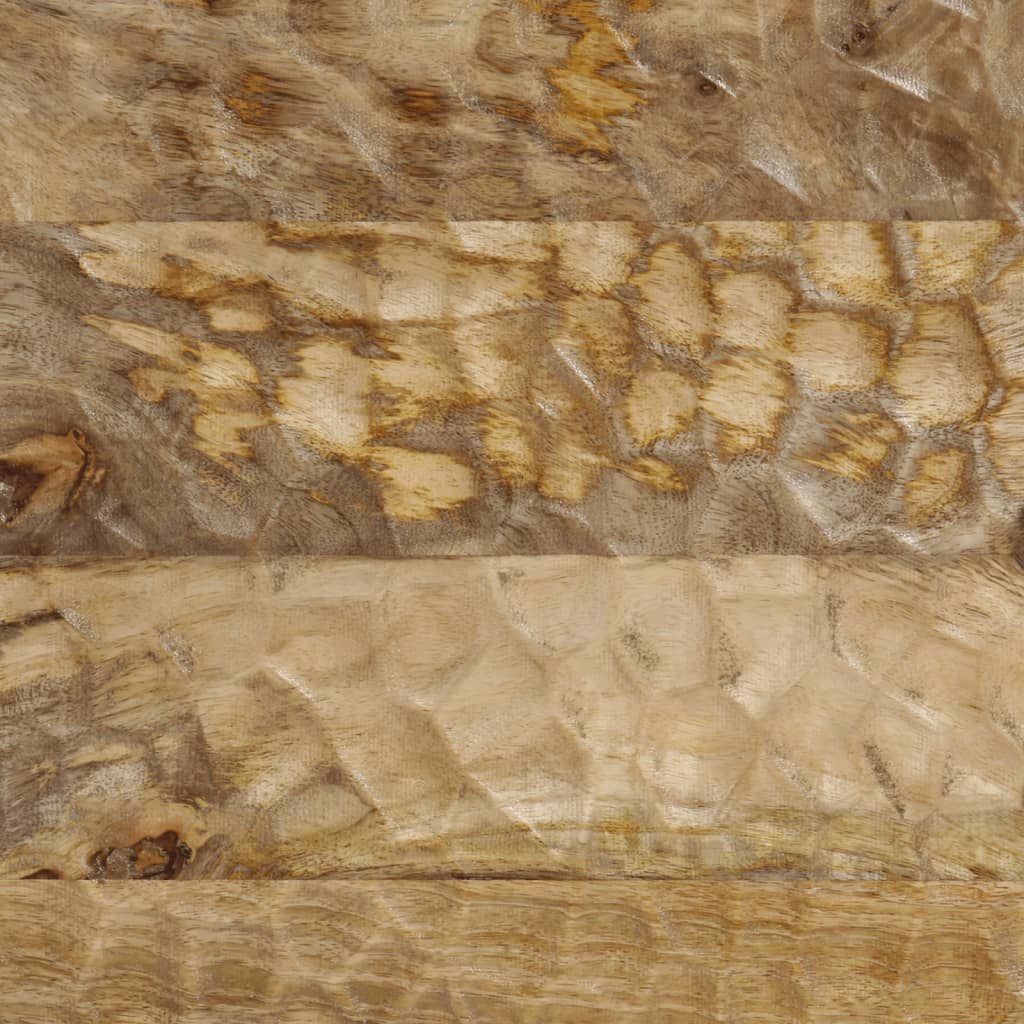 Bijzetkast 60x33x75 cm massief mangohout is nu te koop bij PeponiXL, paradijselijk wonen!