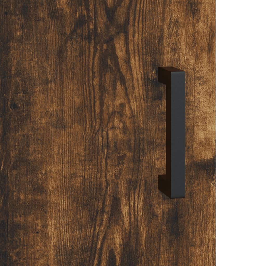 Bovenkast 34,5x34x90 cm gerookt eikenkleurig is nu te koop bij PeponiXL, paradijselijk wonen!