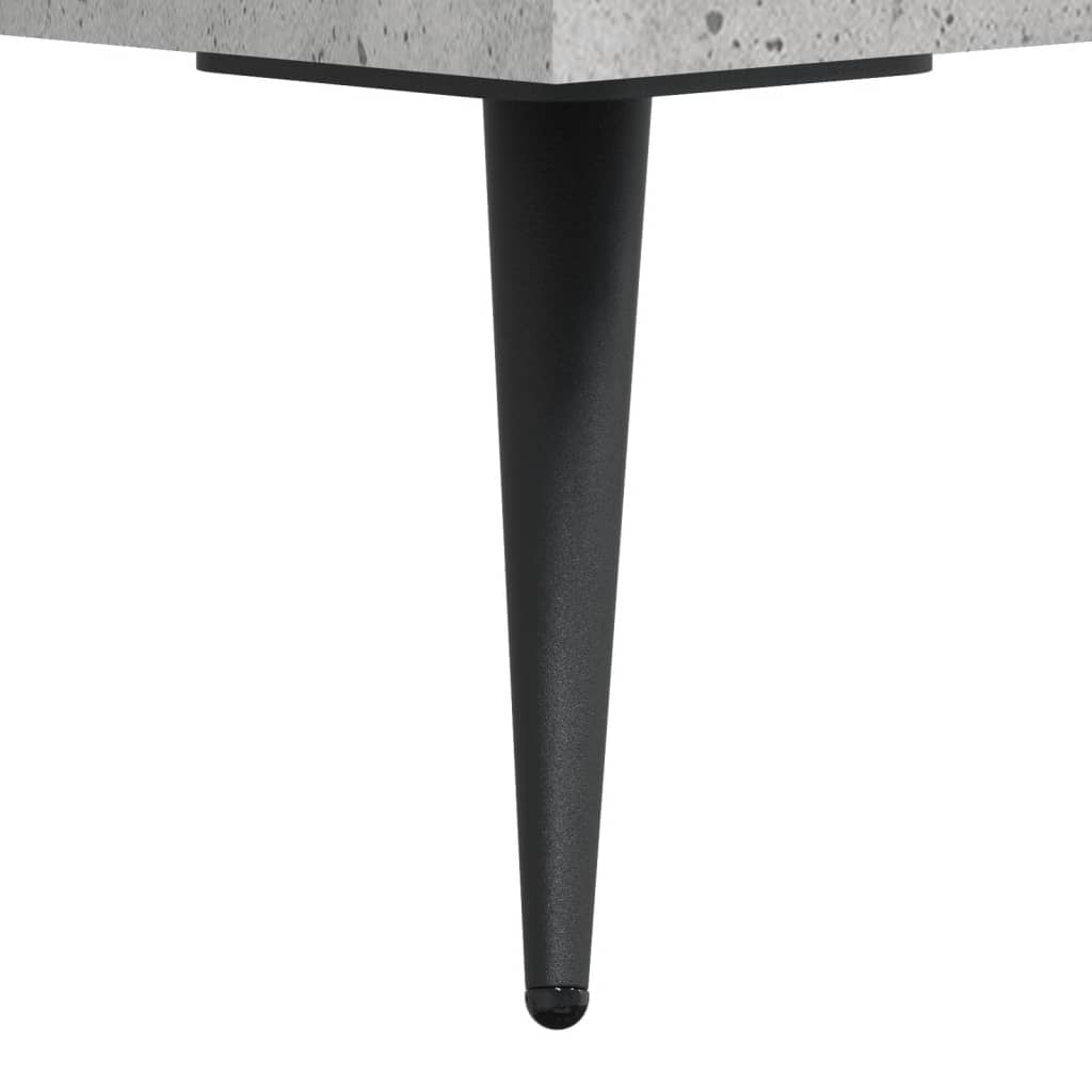 Hoge kast 34,5x34x180 cm bewerkt hout betongrijs is nu te koop bij PeponiXL, paradijselijk wonen!