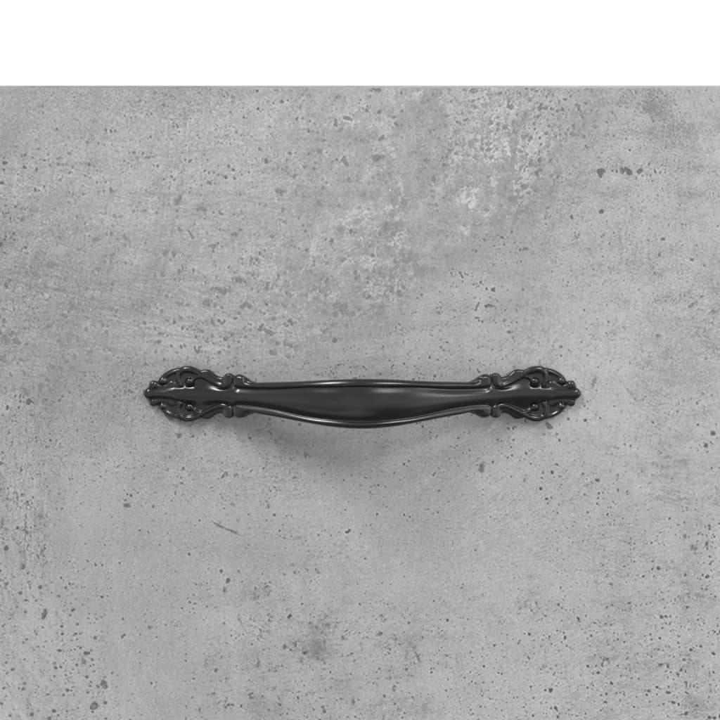 Hoge kast 34,5x34x180 cm bewerkt hout betongrijs is nu te koop bij PeponiXL, paradijselijk wonen!