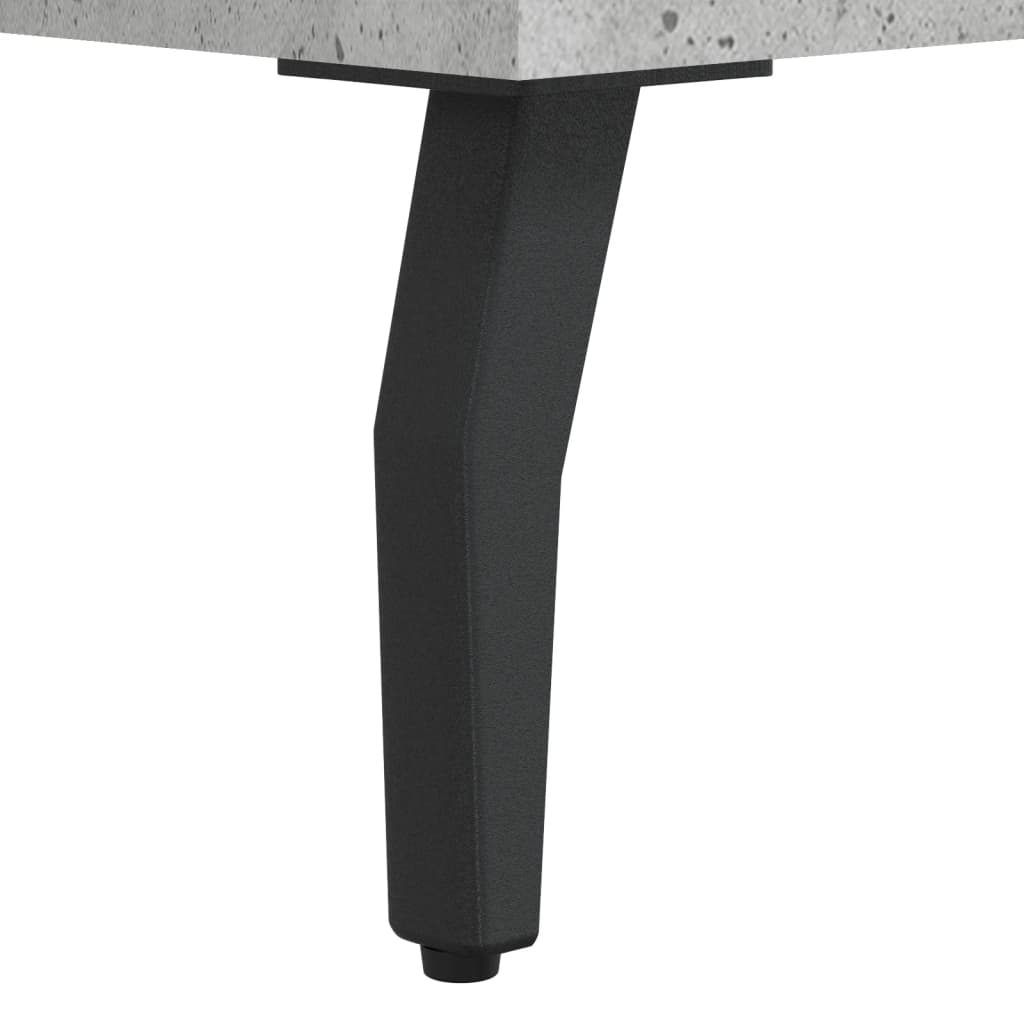 Hoge kast 34,5x34x180 cm bewerkt hout betongrijs is nu te koop bij PeponiXL, paradijselijk wonen!