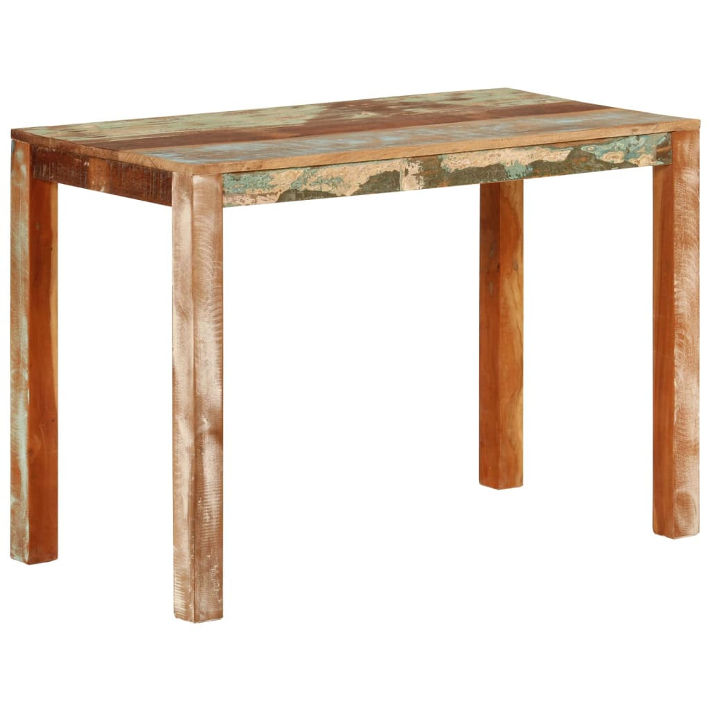 Eettafel 110x55x76 cm gerecycled massief mangohout is nu te koop bij PeponiXL, paradijselijk wonen!