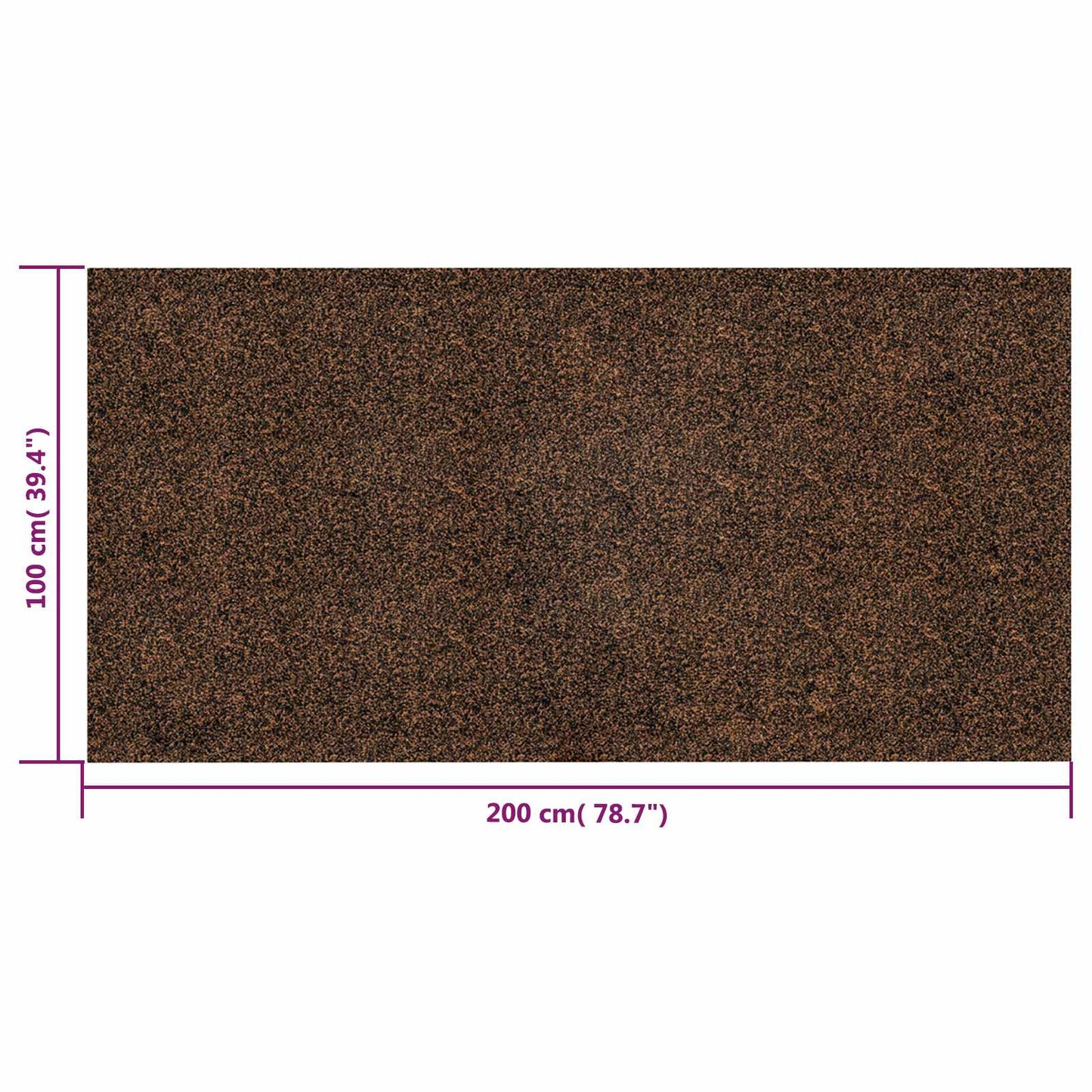 Kurk Rol Bruin 200 x 100 cm Kurk en Rubber is nu te koop bij PeponiXL, paradijselijk wonen!