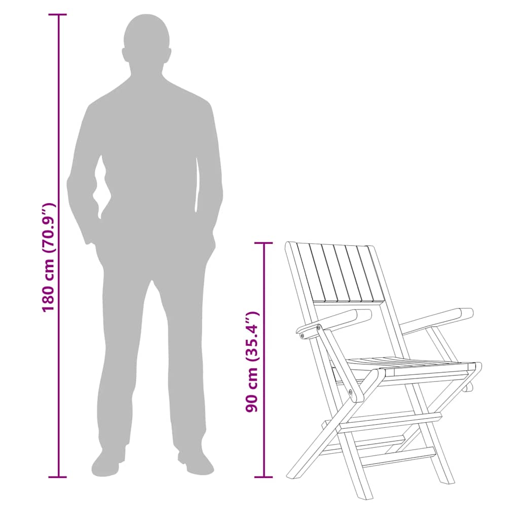 Tuinstoelen inklapbaar 6 st 55x61x90 cm massief teakhout is nu te koop bij PeponiXL, paradijselijk wonen!