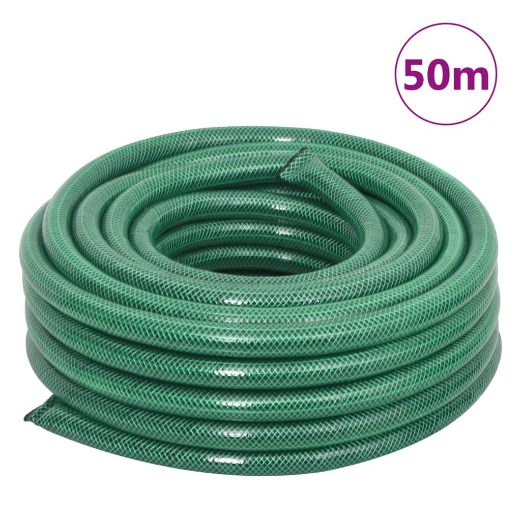 Tuinslang met koppelingsset 0,75'' 50 m PVC groen is nu te koop bij PeponiXL, paradijselijk wonen!