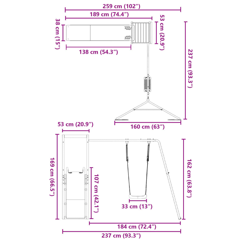Speelhuis massief douglashout is nu te koop bij PeponiXL, paradijselijk wonen!