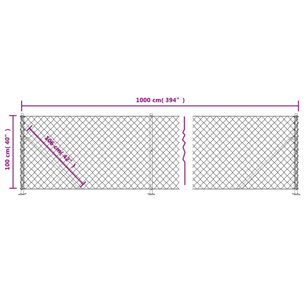 Gaashek met flens 1x10 m groen is nu te koop bij PeponiXL, paradijselijk wonen!