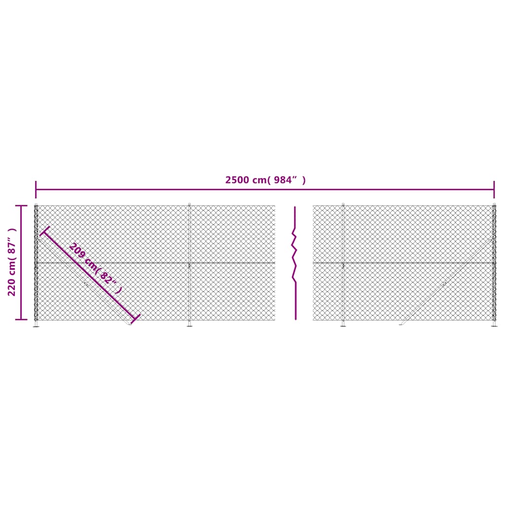 Gaashek met flens 2,2x25 m groen is nu te koop bij PeponiXL, paradijselijk wonen!