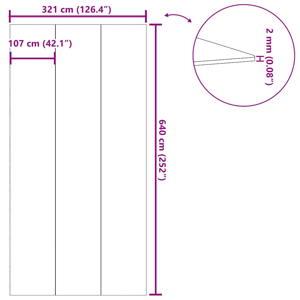Zwembadgrondzeil 640x321 cm polyester geotextiel lichtgrijs is nu te koop bij PeponiXL, paradijselijk wonen!