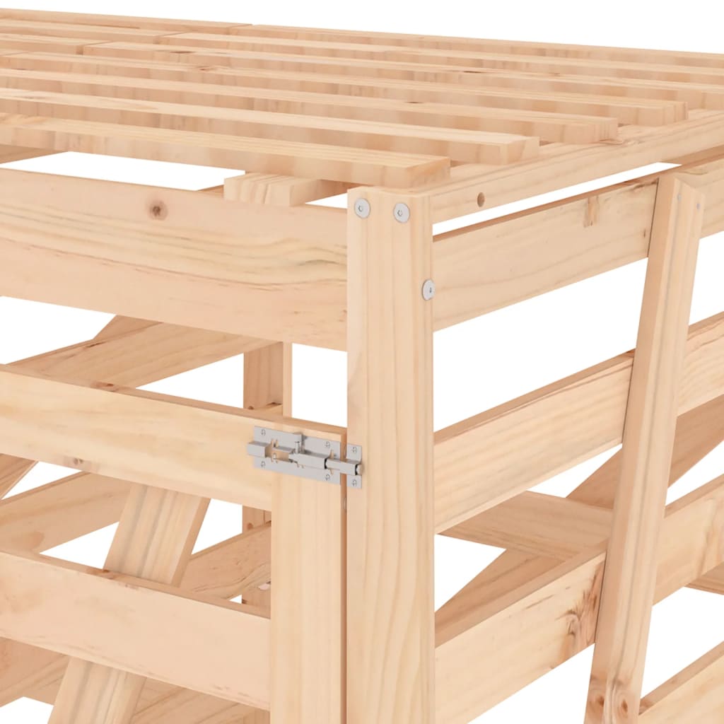 Containerberging drievoudig massief grenenhout is nu te koop bij PeponiXL, paradijselijk wonen!