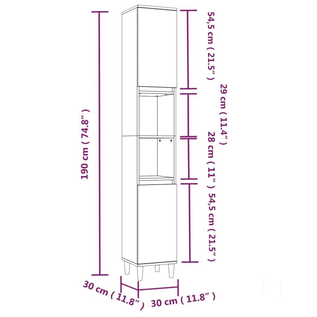 3-delige Badkamermeubelset bewerkt hout wit is nu te koop bij PeponiXL, paradijselijk wonen!