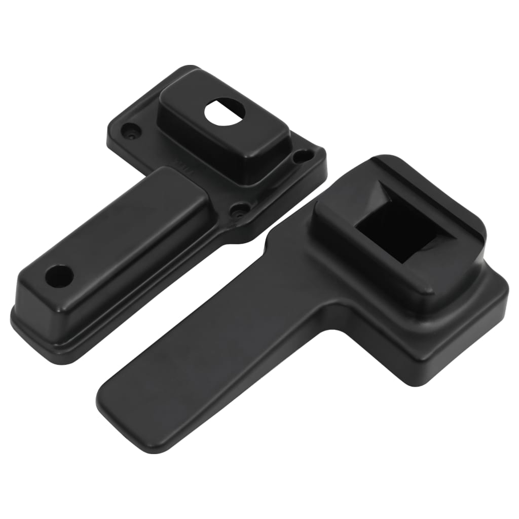 Armsteun 14,5x32x(27-46) cm ABS zwart is nu te koop bij PeponiXL, paradijselijk wonen!