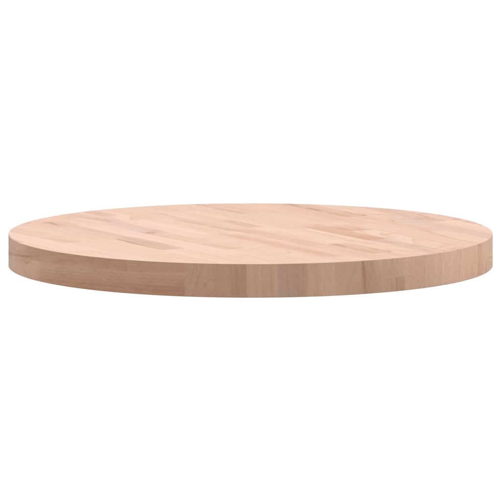 Tafelblad rond Ø60x4 cm massief beukenhout is nu te koop bij PeponiXL, paradijselijk wonen!